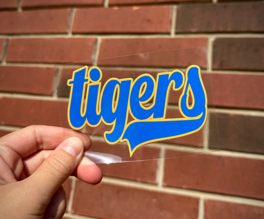 Tigers Swish Decal